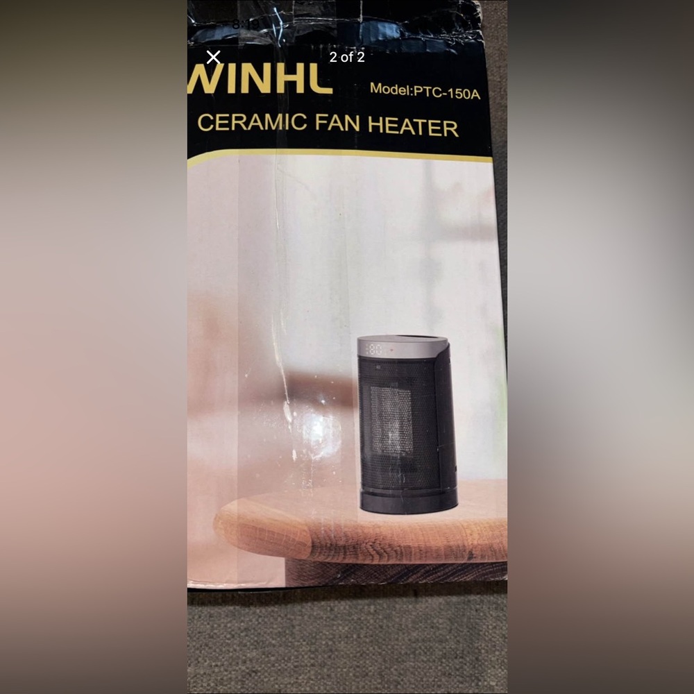 Black and Silver heater